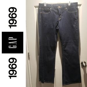 Gap 1969 Blue Dark Wash Curvy Fit Denim Jeans Size 31
